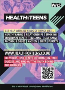 Health for Teens poster (No ChatHealth)
