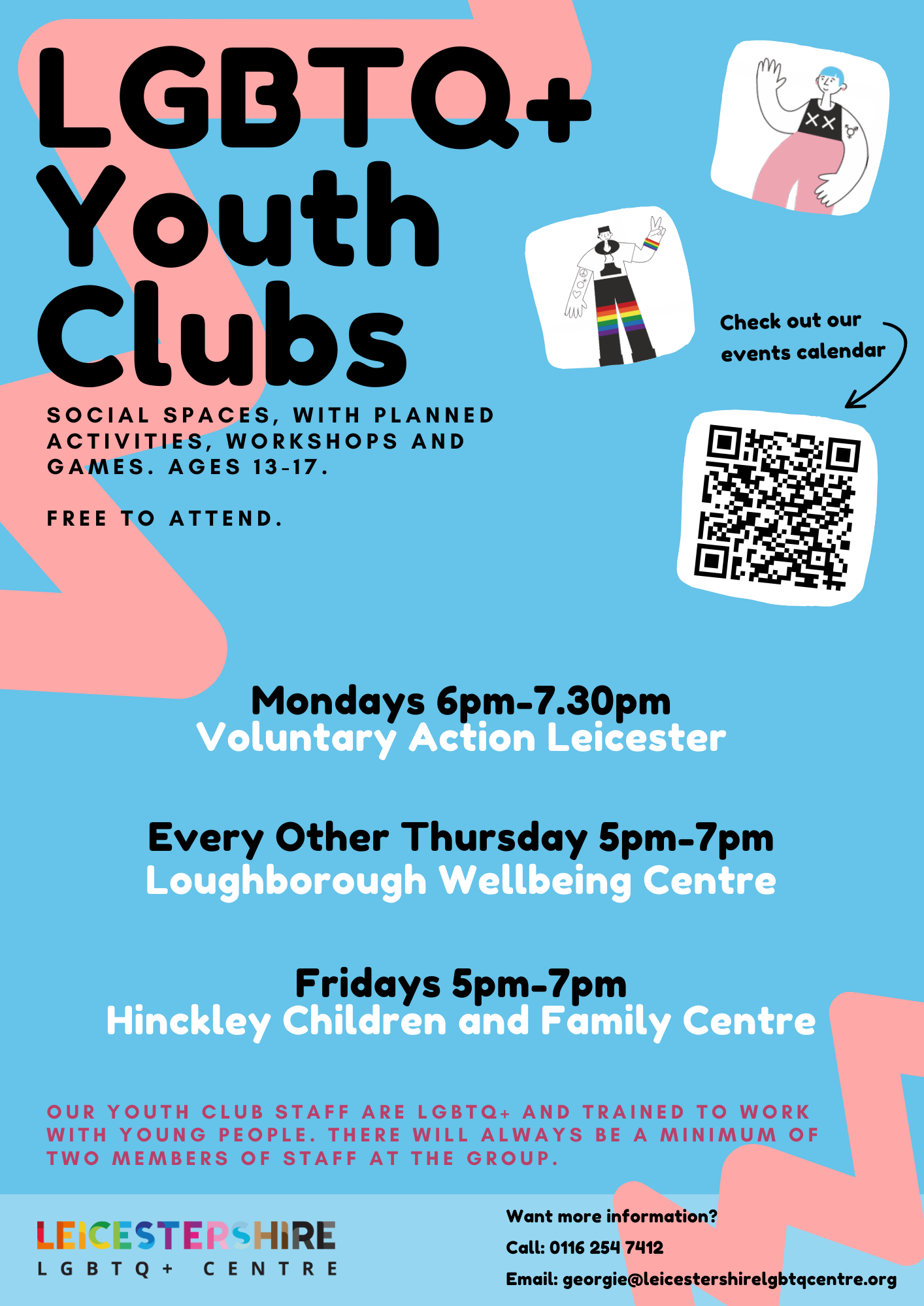 LGBTQ youth group poster