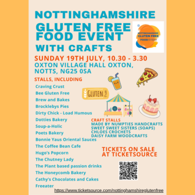 Nottinghamshire Gluten Free Food Event thumbnail image